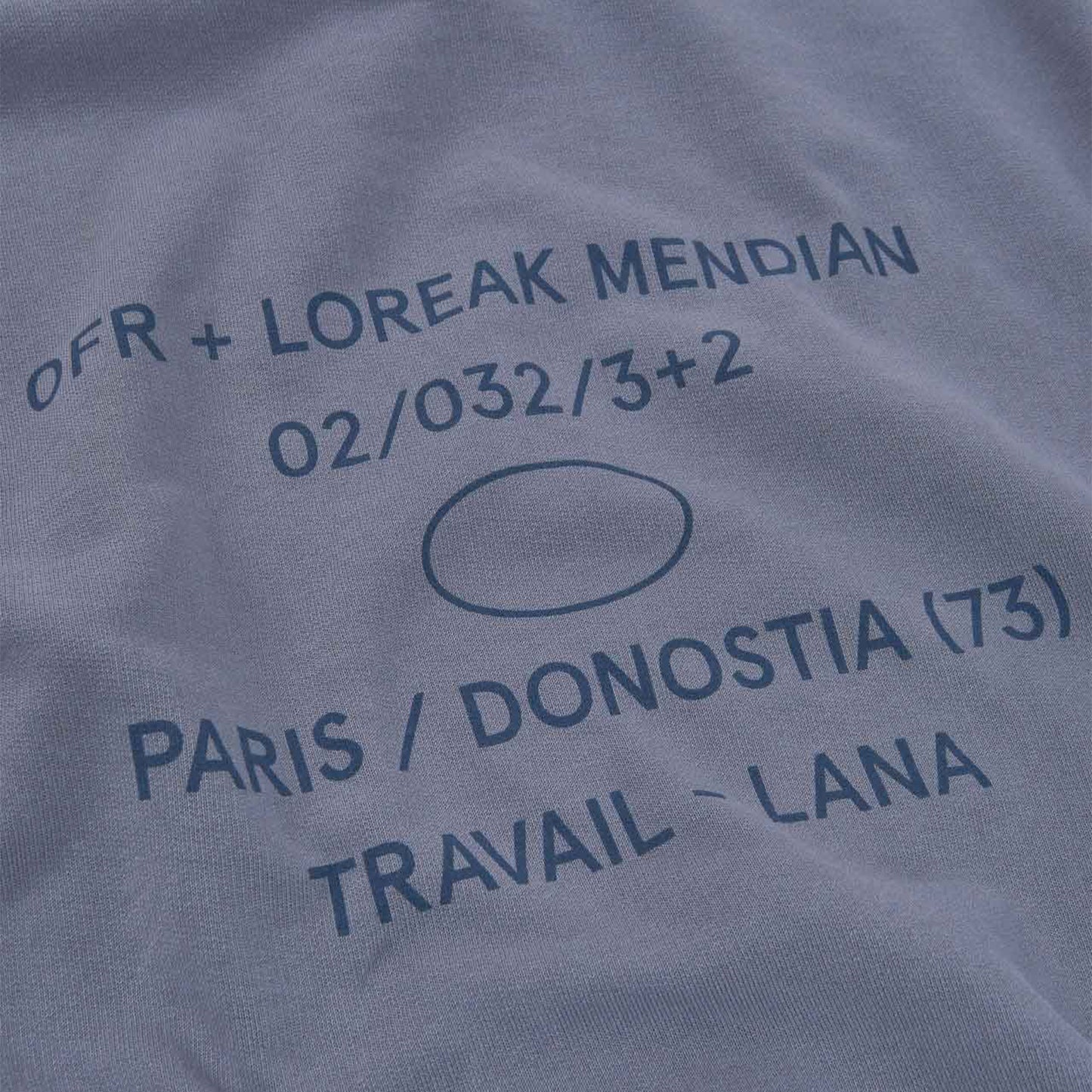 Loreak Mendian Hoodie Used Blue