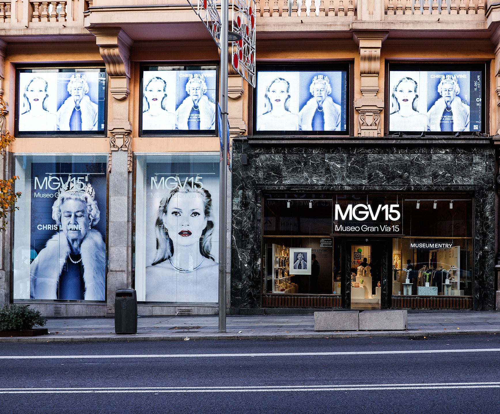 Fachada Museo Gran Vía 15